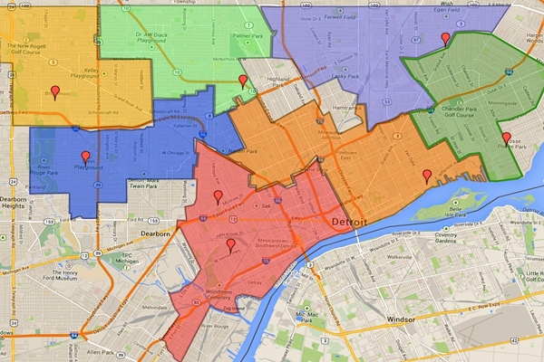 Detroit By District Election Day Time To Vote 9706